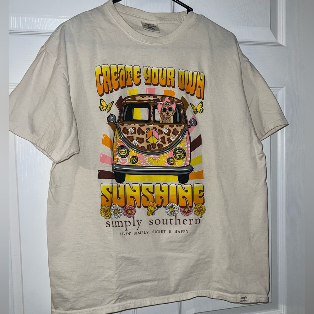 Simply Southern Tan Graphic Tee